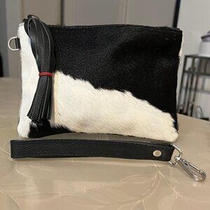 “Elegant Handmade Leather Purse – Crossbody and Clutch Design”